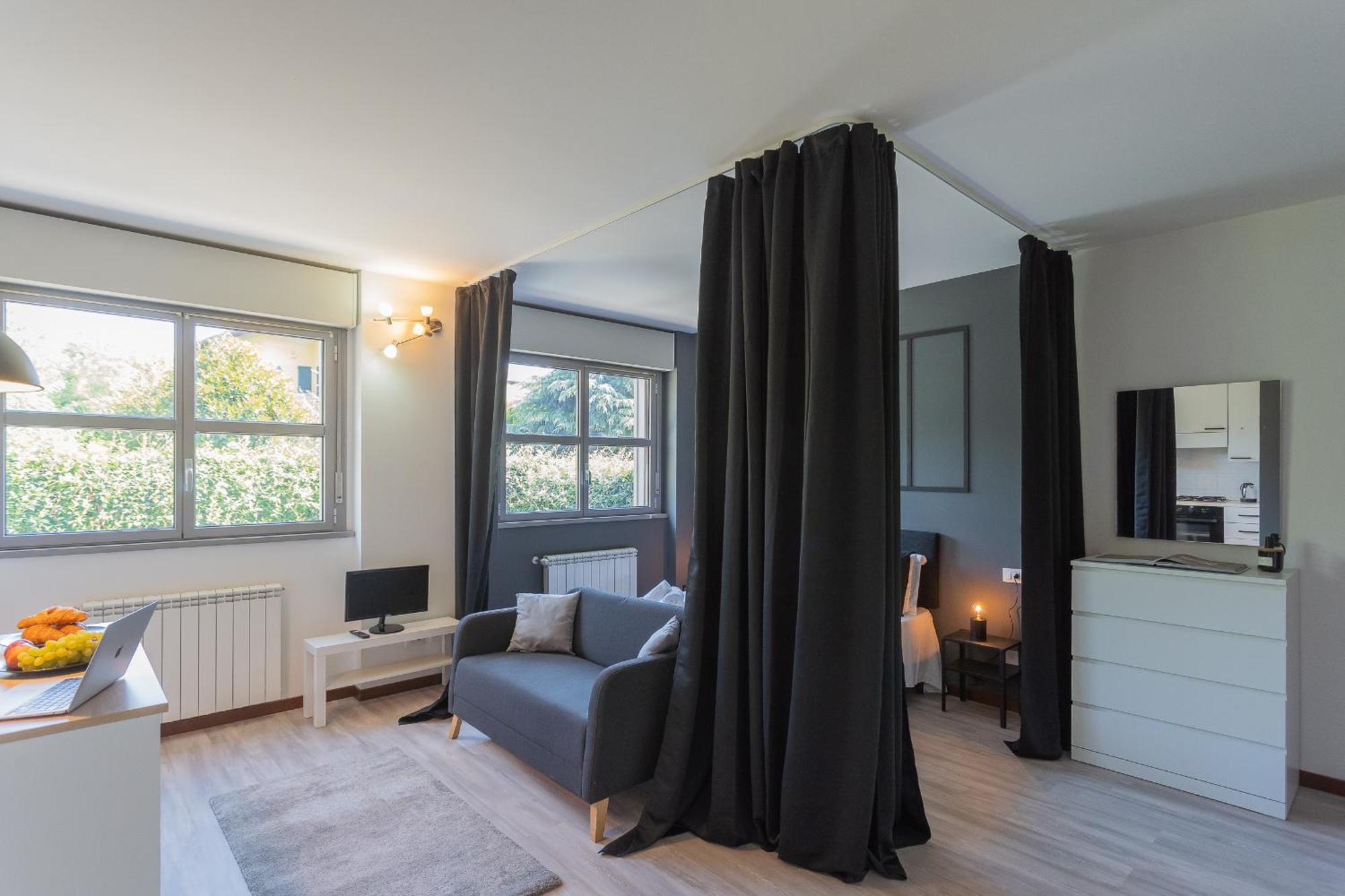 Black Loft Como By Rent All Como Luaran gambar